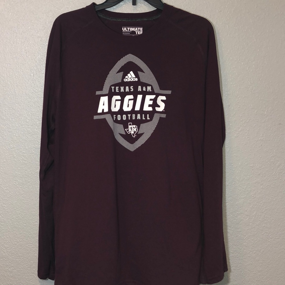 Texas A&M long sleeve football shirt